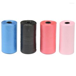 Dog Car Seat Covers 100pcs 5 Rolls Pet Poop Bags For Dogs Cat Degradable Waste Pick Up Clean Bag Garbage Accessories