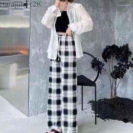 Women's Pants Y2k Tie Dye Women Sweatpants Joggers Streetwear Clothes Trousers Korean Fashion Black Winter Fall Corduroy