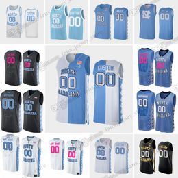 NCAA Custom XS-6XL North Carolina Tar Heels College Basketball Jerseys Stackhouse Little Jamison Felton Barnes Carter Jackson Paige Worthy Wallace Maye Bacot Black