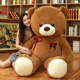 Stuffed Plush Animals 60-100CM Giant Lovely Bear Huge Plush Toy Stuffed Soft Animal Dolls Large Teddy Bear Kids Toy Birthday Gift For Girlfriend Lover L230707