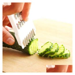 Fruit Vegetable Tools Stainless Steel Peeler Grater Manual Slicers Cucumber Cutter Peel Shredder Slicer Kitchen Accessories T2I567 Dh1Tx