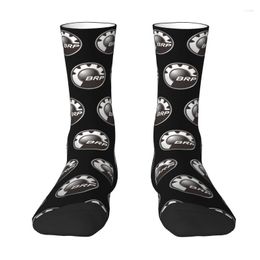 Men's Socks Cute BRP Can-Am Print Dress Unisex Warm Breathbale 3D Printing Motorcycle Crew