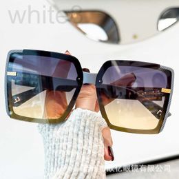 Sunglasses Frames designer 2023 new square Metre nail big frame sunglasses Tiktok same fashion trend women's anti ultraviolet tide COBO