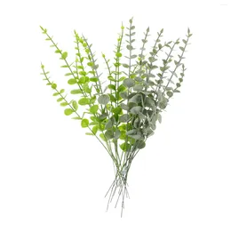 Decorative Flowers Shower Flower Arrangement Vase Filler Bundle Fake Leaves Simulation Leaf Decor Artificial