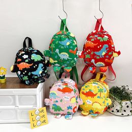 Cute Dinosaur Baby Backpacks Kindergarten Schoolbag Cartoon Adjustable Animals Kids Backpack Children Boys Girls School Bags