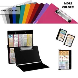 Filing Supplies A4 Aluminium Alloy Clipboard Nursing Edition Folding with Quick Reference Material File Organizer Stationery 230706