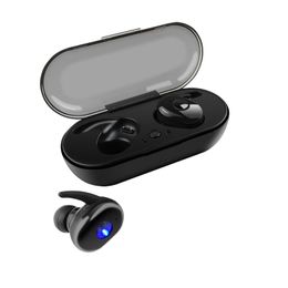 TWS bluetooth earphone wireless earphone active noise cancellation in-ear wireless charging mini