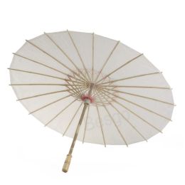 Parasols Chinese Style Craft Paper Umbrella DIY Blank Painting Umbrella Photography Props Performance Umbrellas