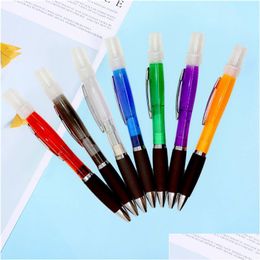 Other Home Garden Spray Pen Ballpoint Plastic Per Alcohol 7 Colours Office Supplies T3I51119 Drop Delivery Dhu6F