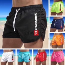 Men's Swimwear Men's Beach Shorts Summer Swimming Luxury Print Swimwear Quick Dry Breathable Beach Surf Short Trunks Clothing Designer Pants J230707