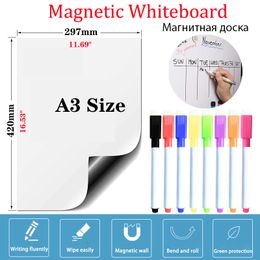 Whiteboards Magnetic Whiteboard PET Writing Film Boards Office School Supplies Presentation Fridge Stickers Memo Message Board 230706
