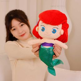 Stuffed Plush Animals Cartoon Anime Mermaid Series Plush Animals Figure Fish Dolls Soft Stuffed Mermaid Toys Baby Daughter Sleep Peluche Gift L230707