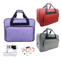 Bags Large Sewing Hine Bag Storage Organiser Multifunctional Portable Travel Home Tote Container for Threads Crochet Accessories