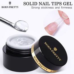 Nail Polish Solid Nail Tips Gel 5g Transparent UV LED Function Gel UV Lamp Nail Extension Gel Soak Off Nail Art Gel Varnish 230706