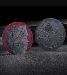 Arts and Crafts Commemorative coin Military coins are sold directly by manufacturers of three-dimensional relief Colour printing metal technology