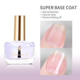 Nail Gel Tonitu g 7ml Matte Top Base Coat Clear Cuticle Oil Shining Clear Nail Polish Art Manicure Diamond Quick Dry Long Lasting Glitter 230706