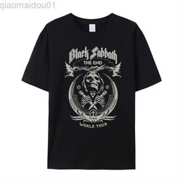 Men's T-Shirts black t shirt Sabbath The End Mushroom Cloud Mens Black T Shirt (Medium) L230707