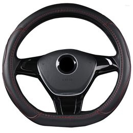 Steering Wheel Covers Car Cover D Type Handle Wrap For Chery OMODA C5 S5 2023 2024 Braid On Steering-Wheel Holder Auto Accessories