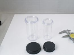 Super big 115mm Mitutoyo Objective box vials for M26 protective cases for microscope objectives