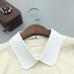 Bow Ties Fashion Fake Collar For Women Shirt Detachable Collars Handmade Lapel Blouse Tops Mens And Necklace False