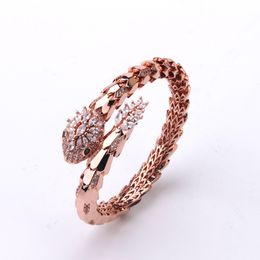 new 18k gold bracelet kit snake bangle bracelets for women men charm infinity diamond tennis bracelet Luxury designer Jewellery Party Wedding gifts couple girl