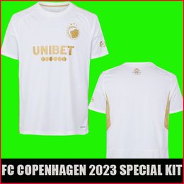 White Gold FC Copenhagen 2023 Special soccer jerseys Kit denmark league football shirt jersey uniforms