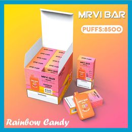 Mrvi Bar MR8500 Disposable Vape Pen E Cigarette Device With 650mAh Battery 16ml Pod Prefilled Catridge rechargeable Prime Bar