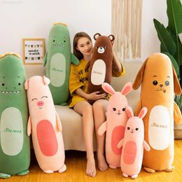 Stuffed Plush Animals Hot Sale 55cm Children's Cute Cartoon Animal Plush Toy Doll Soothe Doll Pillow Baby Favorite Birthday Christmas Gift L230707