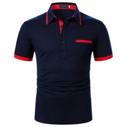 Men s T Shirts Polo Shirts Summershort Sleeve Shirt For Male Breathable Fashion Business Clothing Summer Chemise Homme 230707