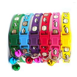 Dog Collars Big Harness Collar Chain For Dogs Ins Color Bell Rope Accessories Small Cats Things