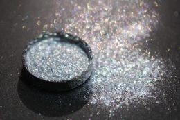 Curtains Super Bright Crystal Light Purple Black Gray Powder Pigment Decorating Pearlescent Powder Dust for Soap Nail Polish Make Up Diy