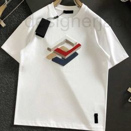 Men's T-Shirts Designer Summer short sleeve t shirt men women loose pullover top designer T 3D print pattern tee cotton luxury sweatshirt XU66