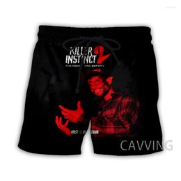 Men's Shorts CAVVING 3D Printed Bryson Tiller Summer Beach Streetwear Casual Sweat Women/men