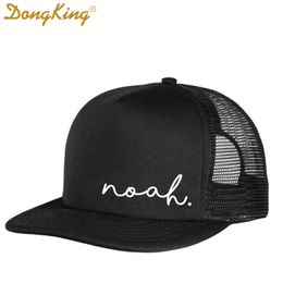 Ball Caps DongKing Kids Custom Name Mesh Trucker Hat Cap Design Personalized Child Adult 2 Sizes Cute Caps 230706