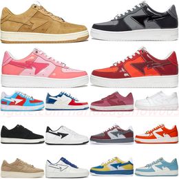 High quality designer shoes Casual shoes basketball shoes sports shoes Men women running shoes Black white blue pink suede sneakers lace up shoes trainers wholesale