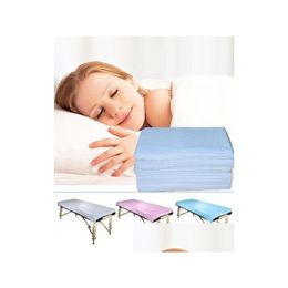 Feminine Hygiene 100Pcs Lot Disposable Medical Grade Mas Special Nonwoven Bed Pad Beauty Salon Spa Dedicated Sheets 18080Cm Drop Del Dhhhw