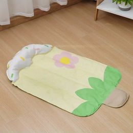 Cute Strawberry Pattern Gel Ice Pad For Cat And Small Dog Summer Cooling Cat Mat Cat Sleeping Bed