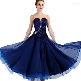 Stage Wear Ballroom Competition Dress Tango Dresses Standard Waltz Dancing MQ103