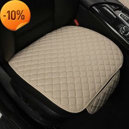 New Universal Size Linen Car Seat Cover Four Season Front Flax Cushion Breathable Protector Non slide Pad Mat Auto accessories