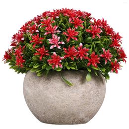 Decorative Flowers Artificial Plants Bonsai Ornament Realistic Design Fake For Baby Shower Home Decorations