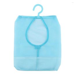Storage Bags Mesh Bag Drying Net Blue Green Pink For Lingerie Kid's Playing Toys