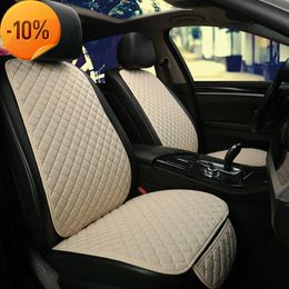 New Car Seat Cover Accesorries Flax Summer Protect Cushion Protector Front Rear Full Set Vehicle Supplies Auto Interior Universal