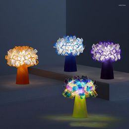 Table Lamps TEMAR Simple Lamp Modern Flower Nordic LED Decorative Desk Light For Home Bed Room Bedsid
