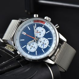 Top Time Herrenuhr, Quarzwerk, alle Zifferblätter, Arbeitsuhren, Retro-Armbanduhr mit Lederarmband, spritzwassergeschützt, analog, lässig, Montre De Luxe