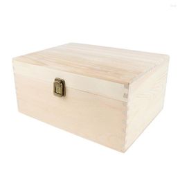 Storage Bottles 38 Slots Essential Oil Wooden Box Case Organizer Holder