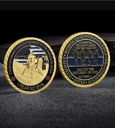Arts and Crafts Foreign trade Commemorative coin US military coin three-dimensional relief baking paint metal commemorative medal