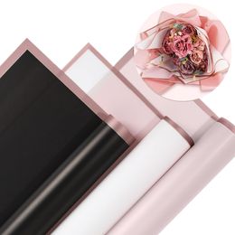 Gift Wrap 60Pcs Waterproof Flower Wrapping Paper Wedding Floral Packaging Paper Sheets DIY Gift Box Packaging for Girlfriend/Anniversary 230707