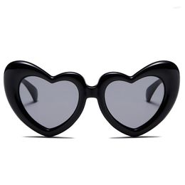 Sunglasses Love Heart Shaped Women Brand Designer Fashion Cute Sexy Retro Cat Eye Vintage Sun Glasses Oculos UV400