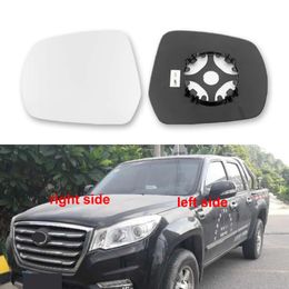 For Great Wall Pickup Wingle 6 2014-2017 Car Accessories Exterior Side Mirrors Reflective Glass Lens Rearview Mirror Lenses 1PCS