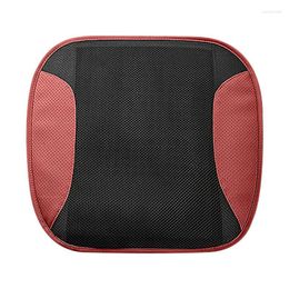 Car Seat Covers Cooling Cushion 12V Breathable Ice Silk Non-Slip Summer Ventilated Seats Auto Supplies